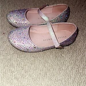 Kelly & Katie Sparkling Pink Kids Dress Shoes